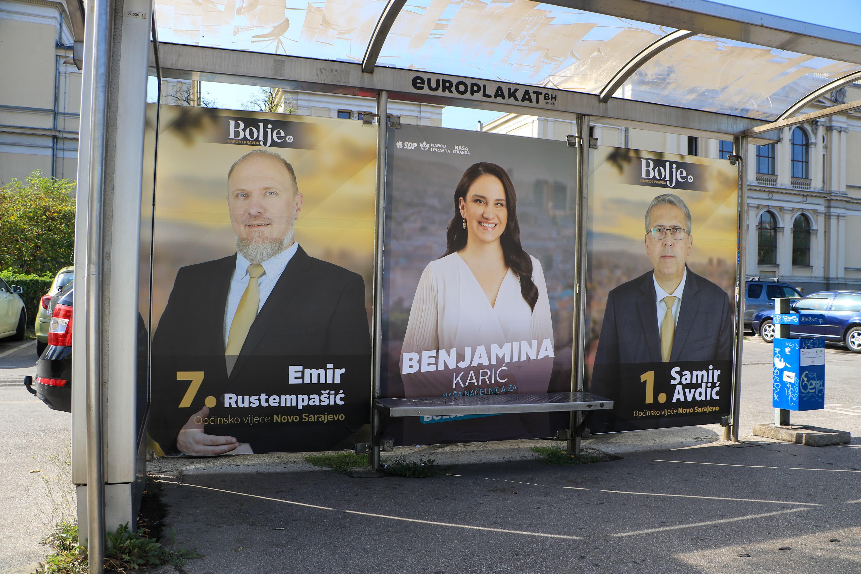 Izborni plakati u Sarajevo