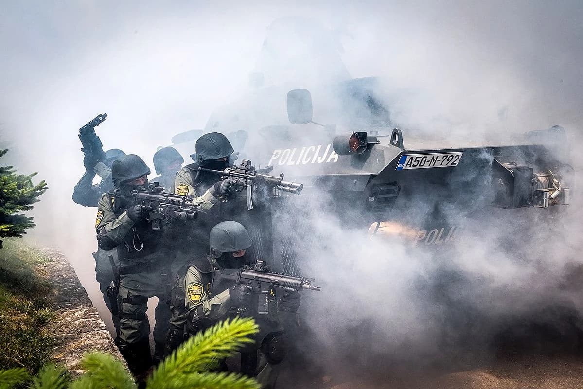 Federalna uprava policija, sa jedne od vježbi