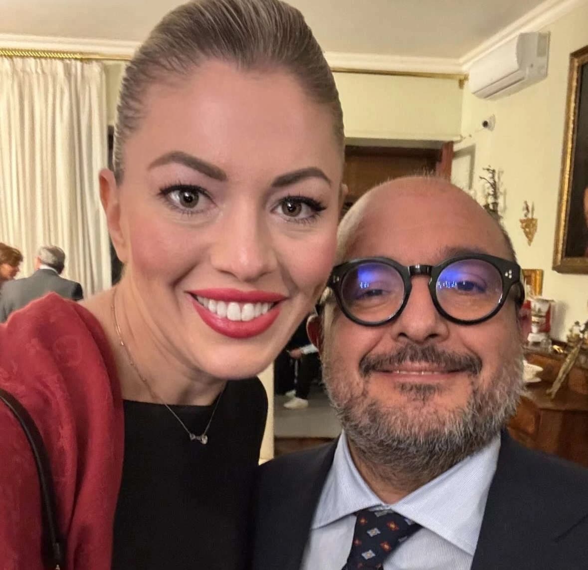 Maria Rosario Boccia i Gennaro Sangiuliano