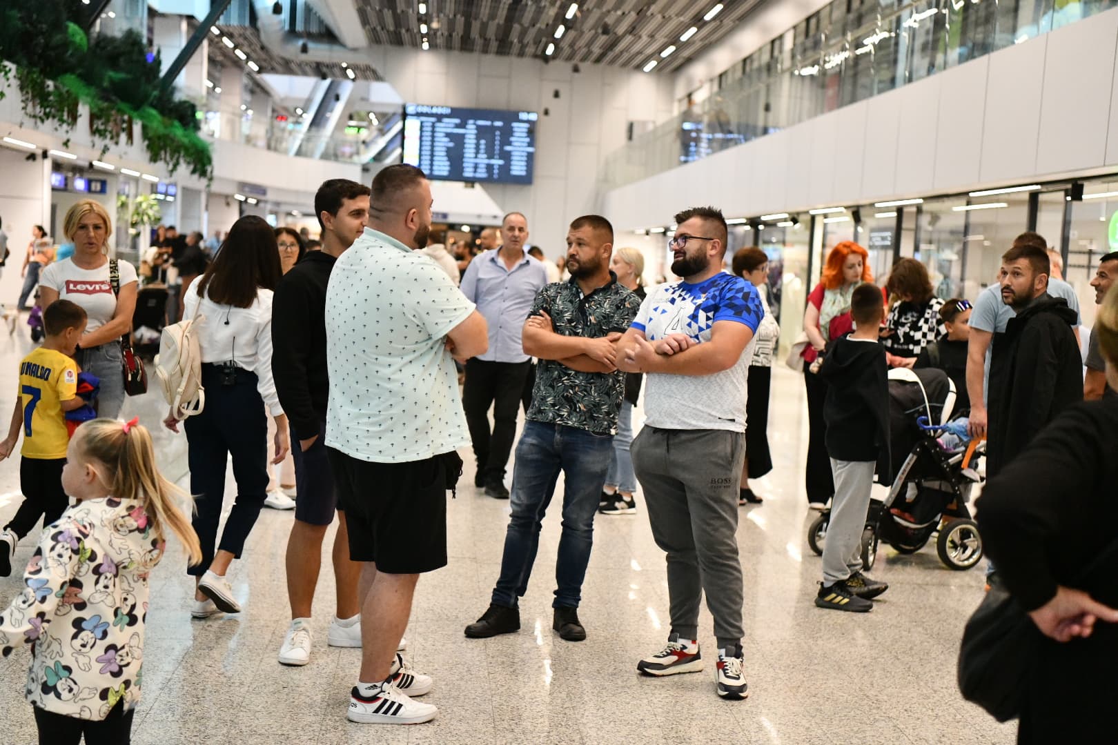 Doček paraolimpijskih reprezentacija BiH(aerdrom)