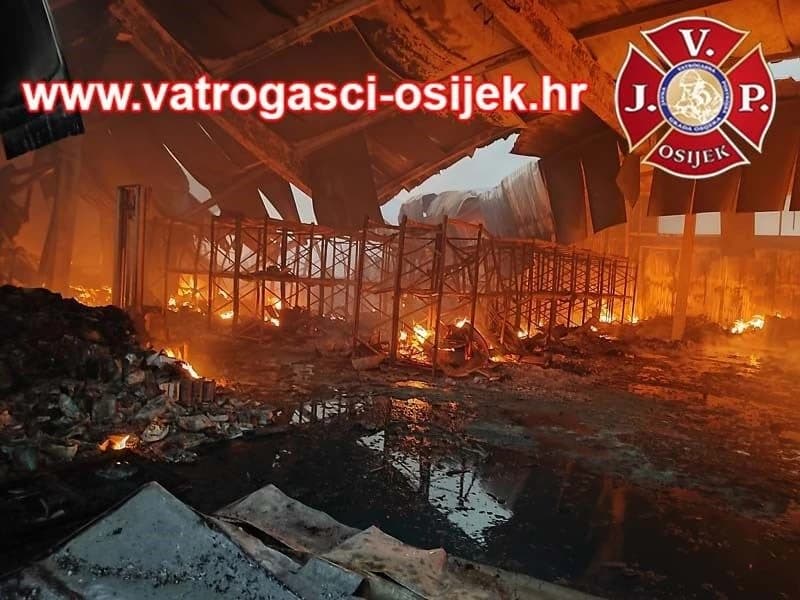 Požar u Osijeku