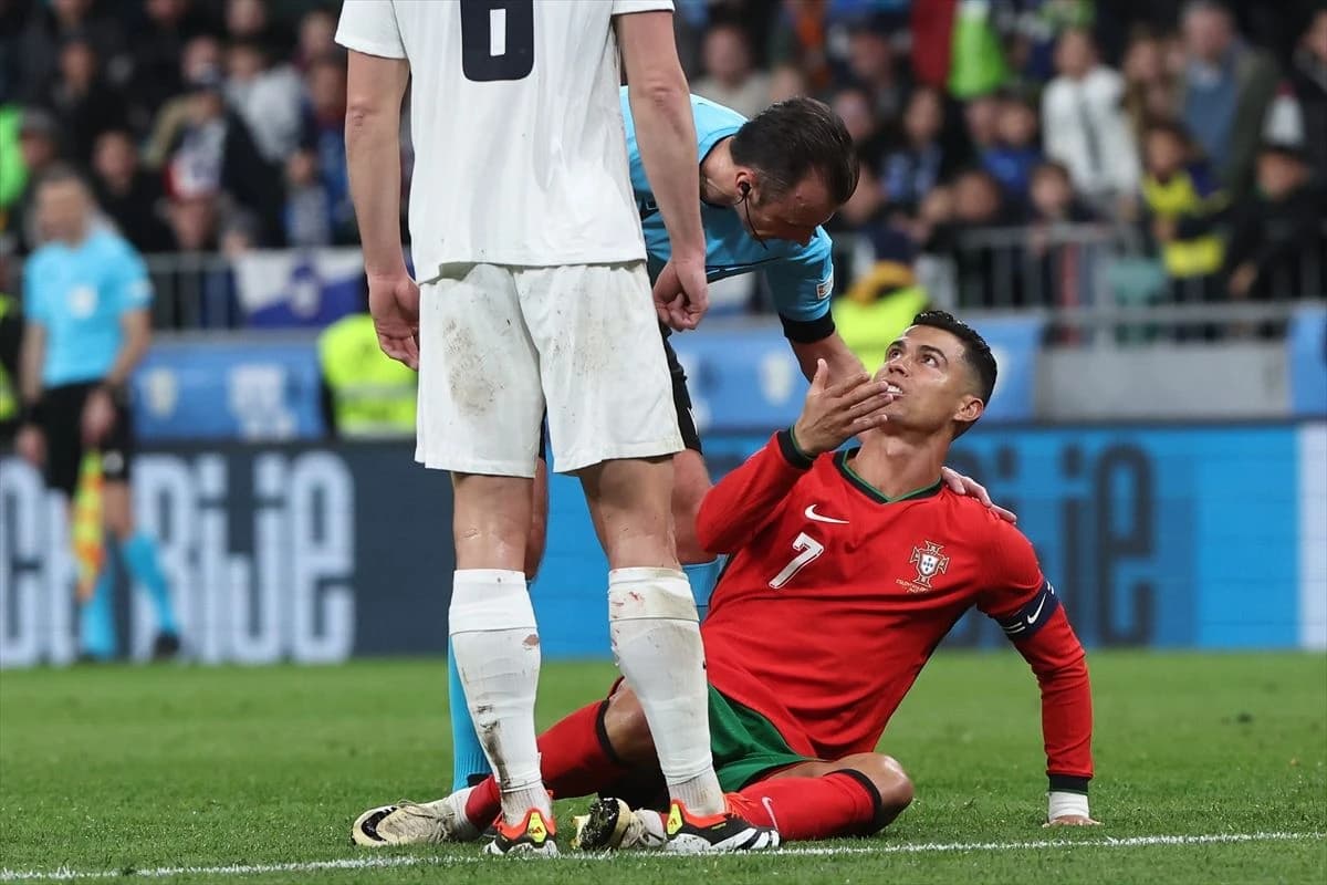 Peljto u razgovoru sa Cristianom Ronaldom