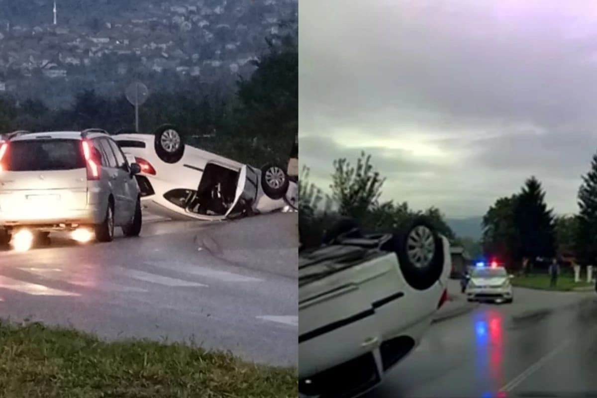 Saobraćajna nezgoda u naselju Bojnik