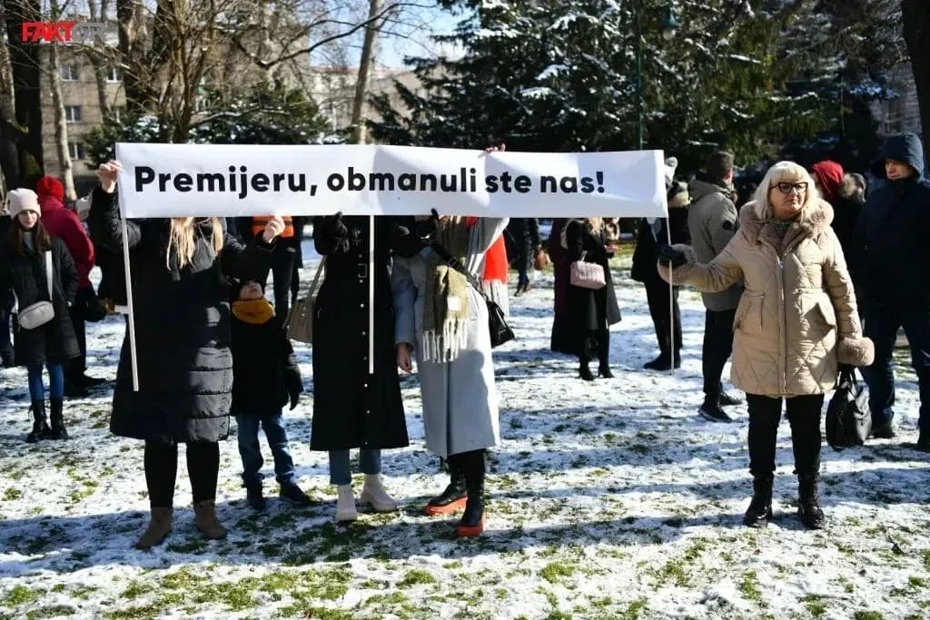 Sa prošlih protesta mladih u KS