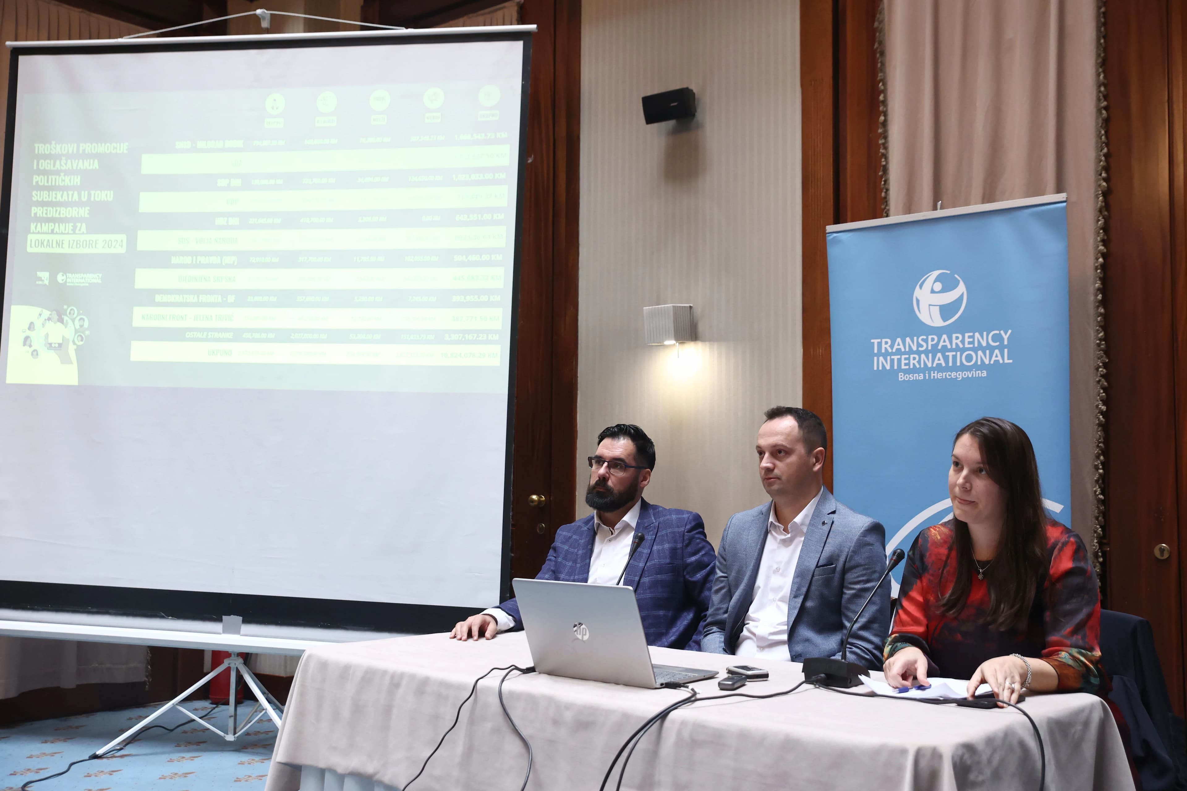 Predstavnici TIBiH na press konferenciji
