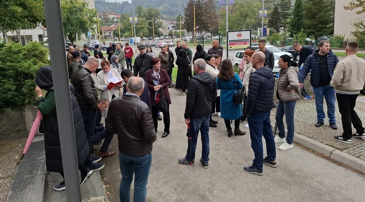 Mirni protest kupaca