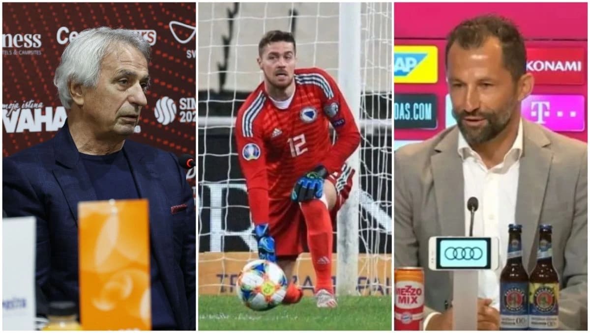 Vahid Halilhodžić, Ibrahim Šehić i Hasan Salihamidžić