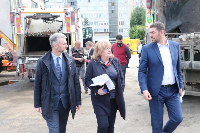 Vera Arnautović i Nijaz Salamović (desno)