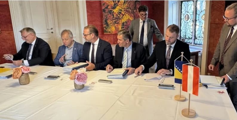 Sa potpisivanja dogovora u Austriji