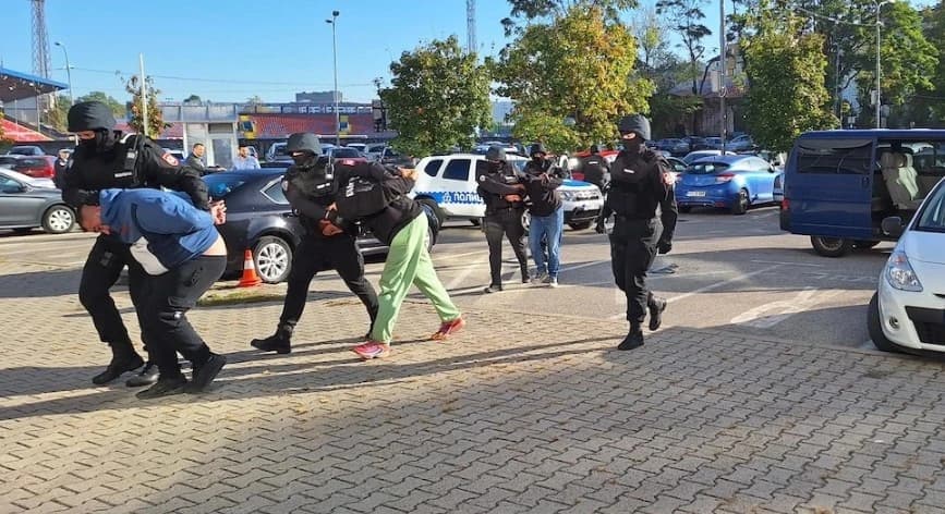 Sa privođenja optuženih u tužilaštvo