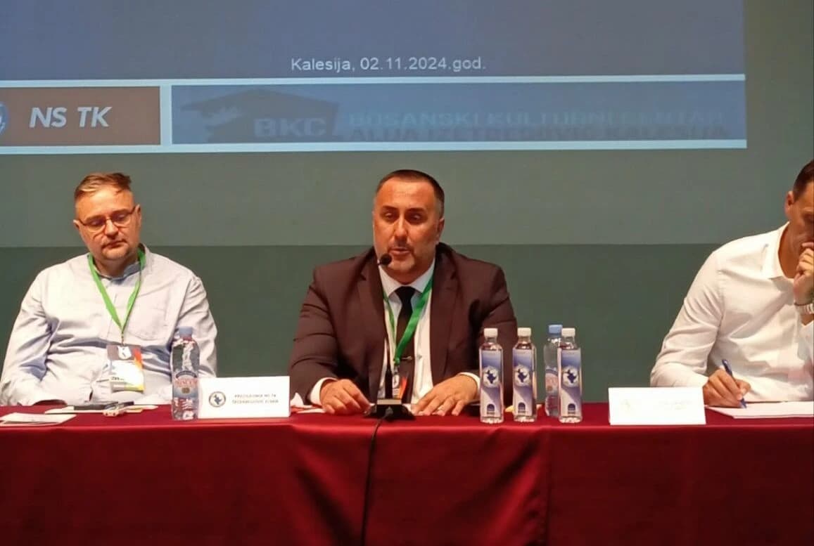 Šećerbegović (lijevo), Džafić (u sredini)