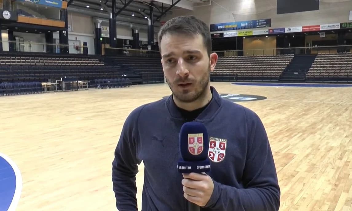 Nemanja Momčilović nosio dres Srbije