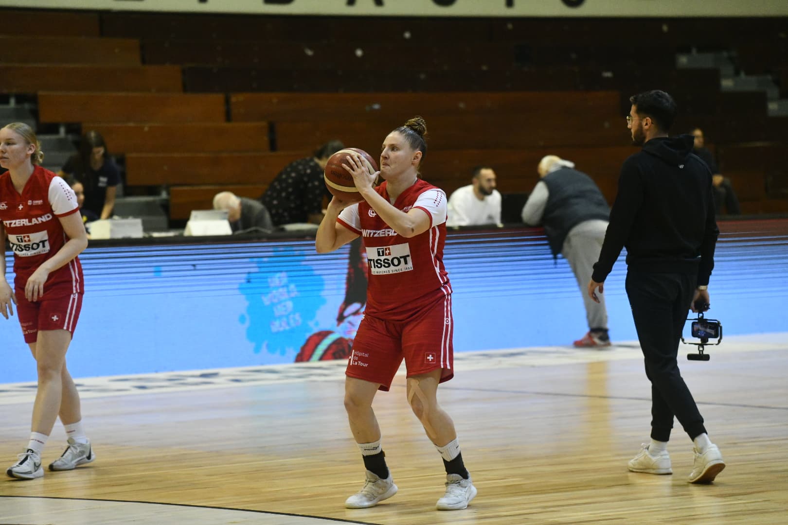 Ženska košarkaška reprezentacija BiH, Švicarska, Skenderija, Nadia Constantin