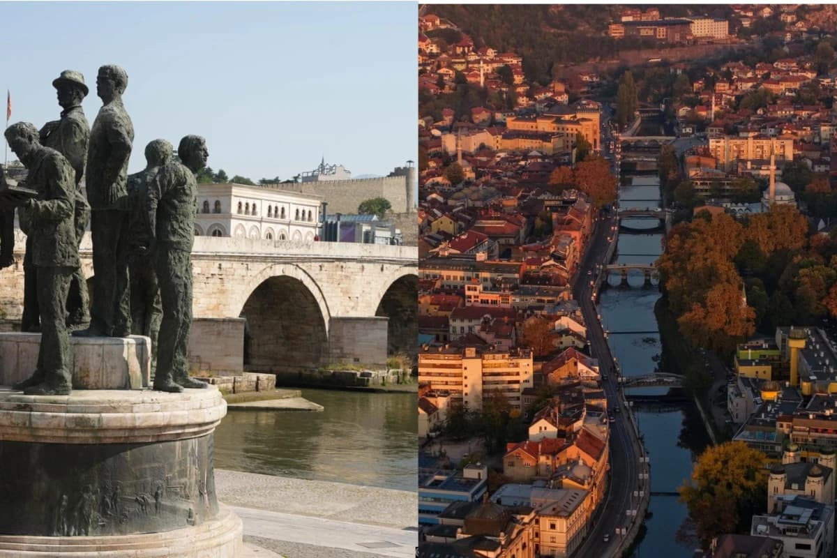 Skoplje i Sarajevo