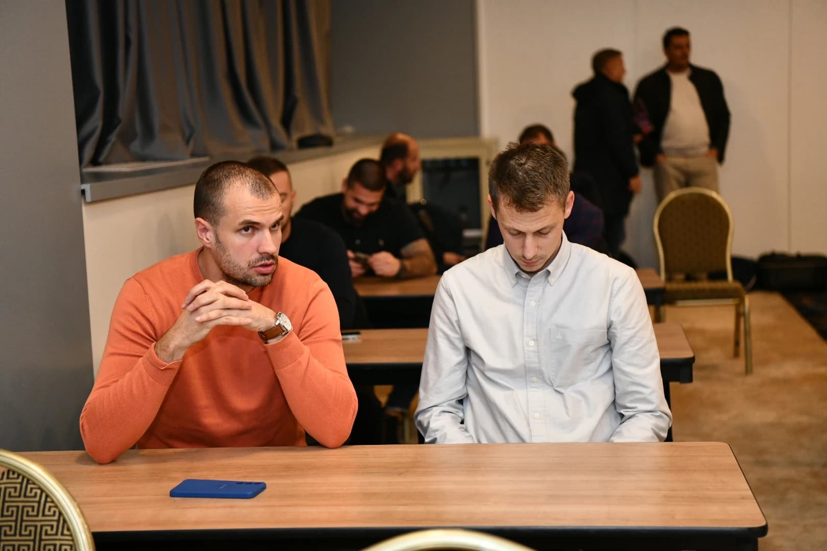 Predstavnici Željezničara u zadnjem redu