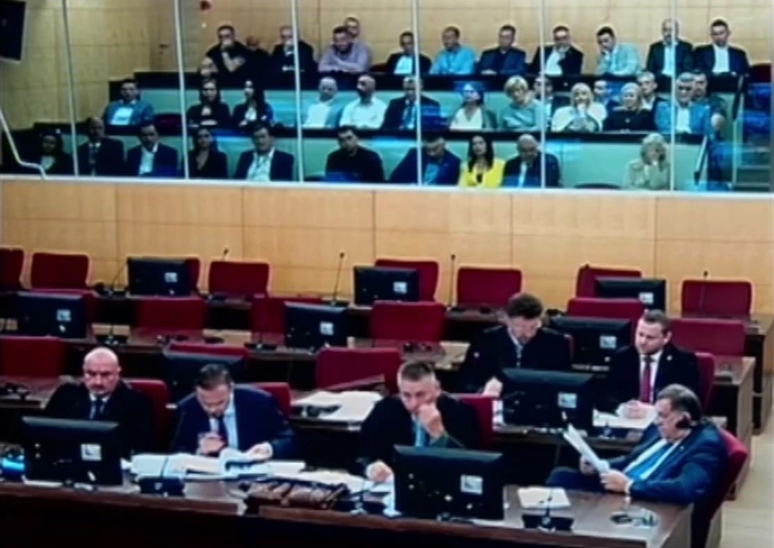 Milorad Dodik na jednom od ročišta