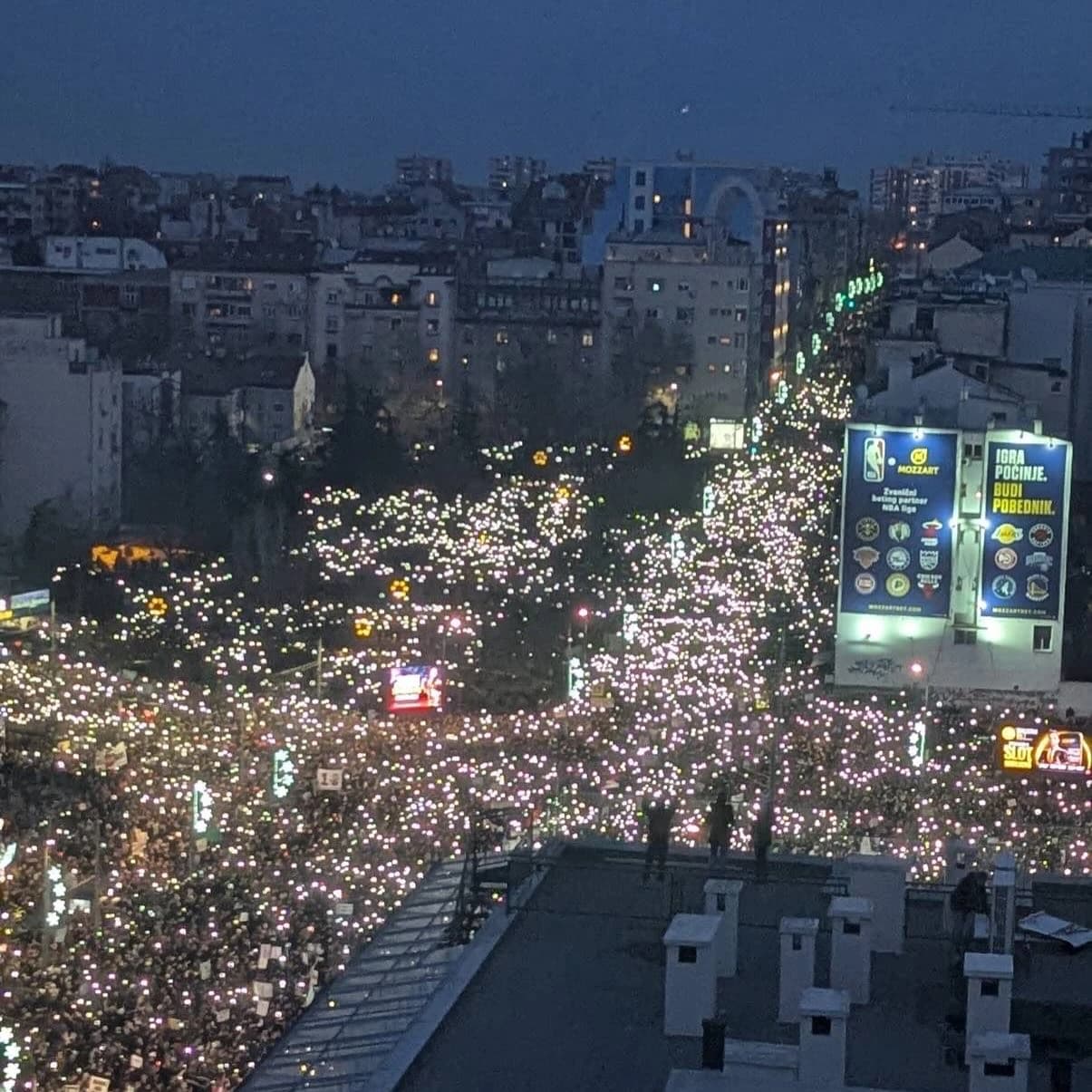 Protest u Beogradu