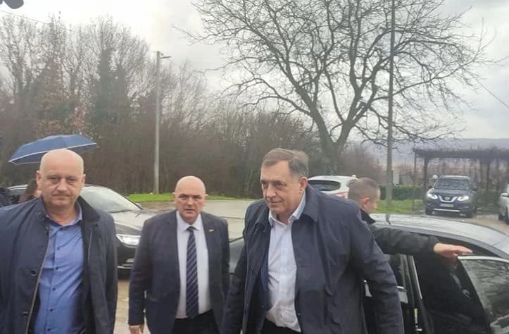 Dodik stigao kod partnera Čovića
