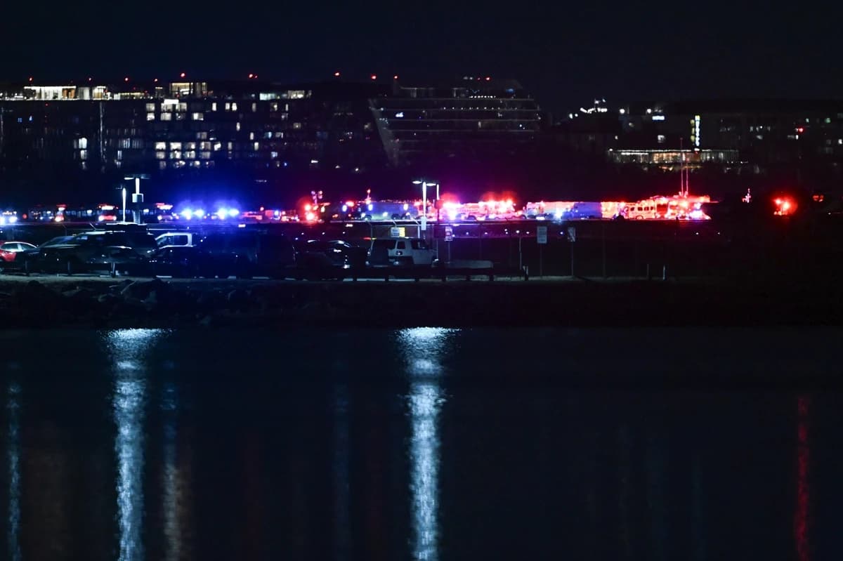 Mjesto nesreće u Washingtonu