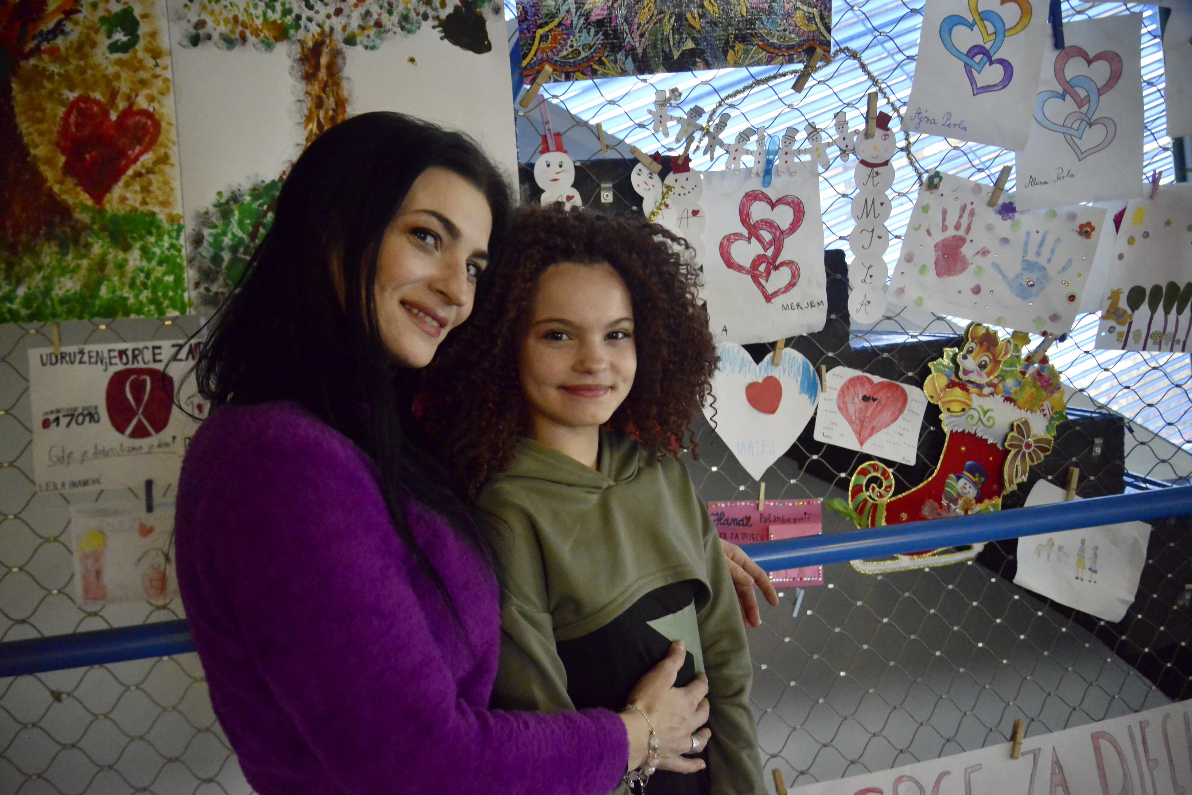 Amera Malkoč sa mamom Amelom