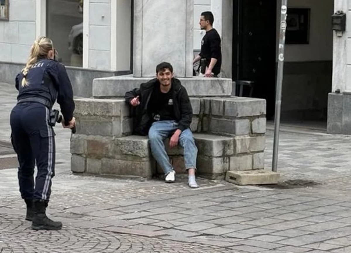 Napadač prije hapšenja