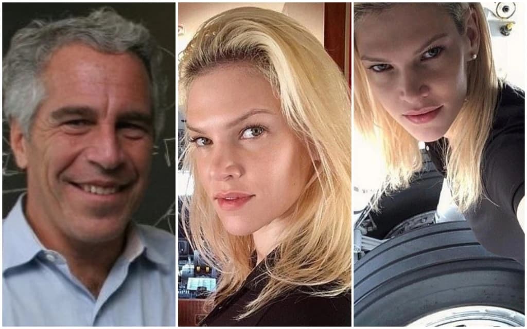 Jeffrey Epstein i Nadia Marcinkova