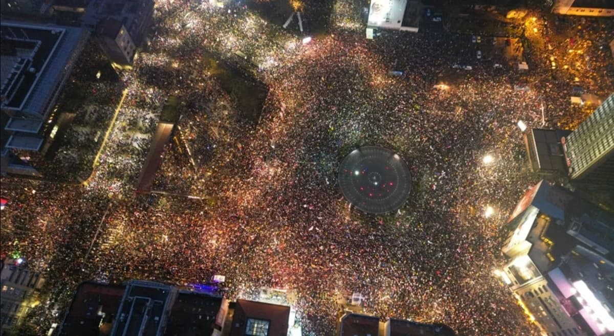 Protest u Beogradu