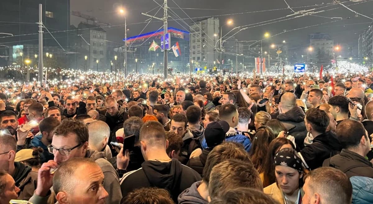 Protest u Beogradu