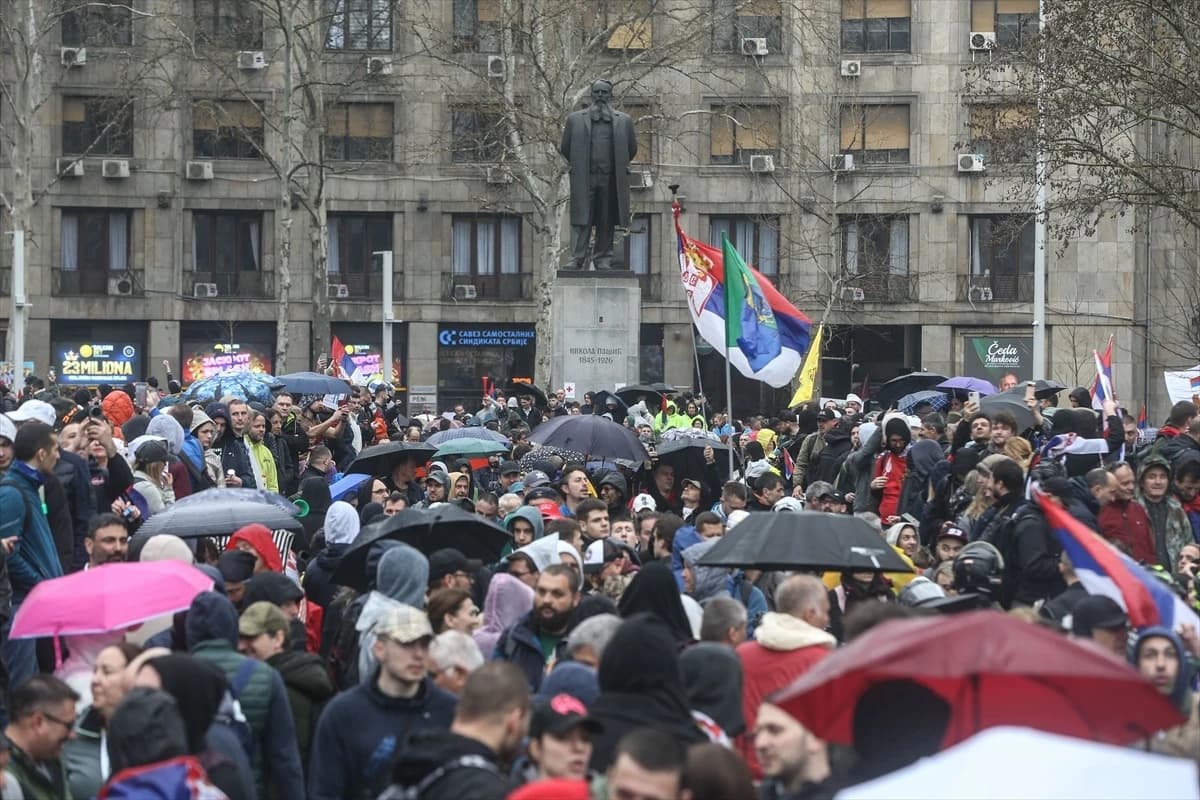 Protest u Beogradu