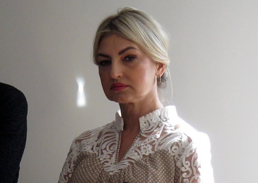 Vesna Švancer na izricanju presude