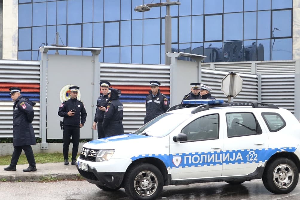 Milorad Dodik u Administativnom centru u Istočnom SarajevuMilorad Dodik u Administativnom centru u Istočnom Sarajevu policija RS Lukavica