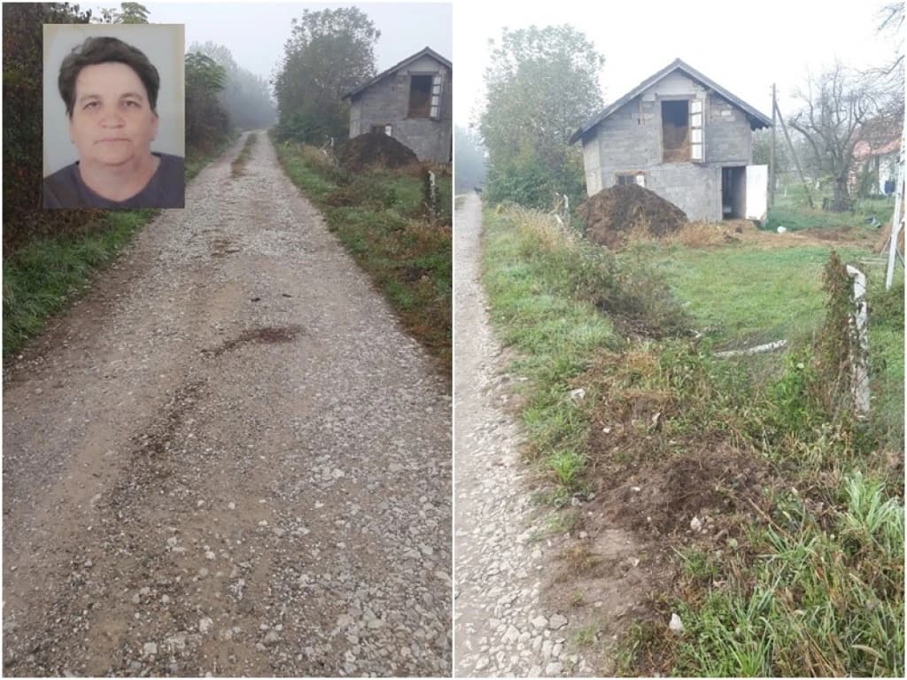Mjesto nesreće u Donjoj Višći i nastradala Rabija Džinić