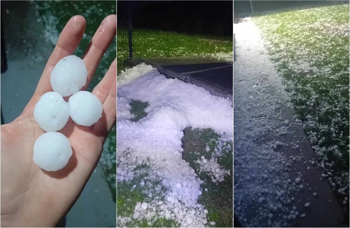 Velike količine leda sručile se na Prnjavor i okolinu