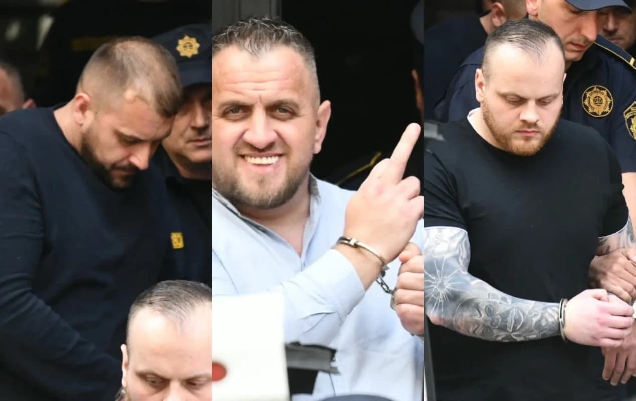 S jednog od dovođenja osuđenih u Sud