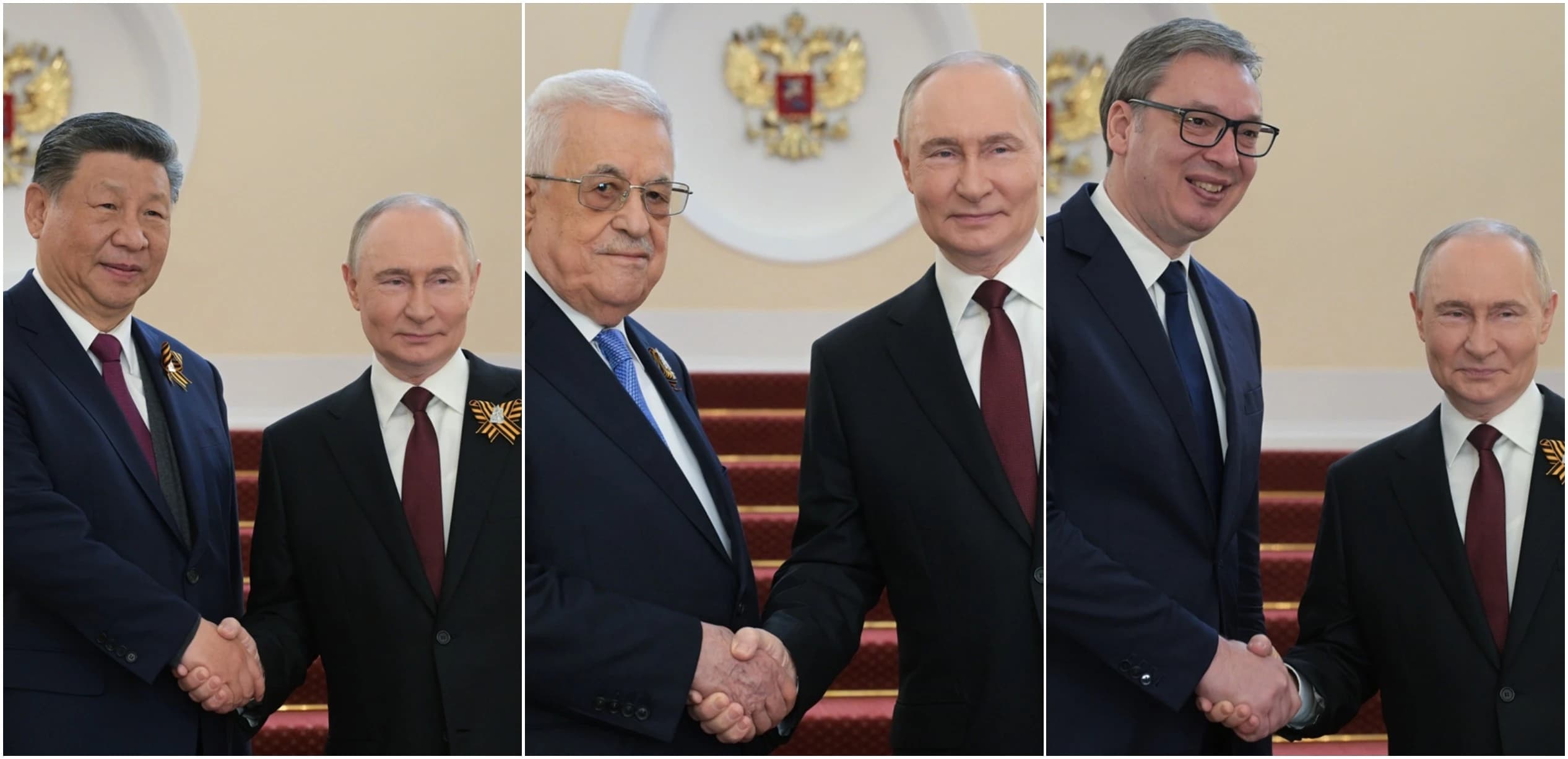 Putin s predsjednicima Kine, Palestine i Srbije