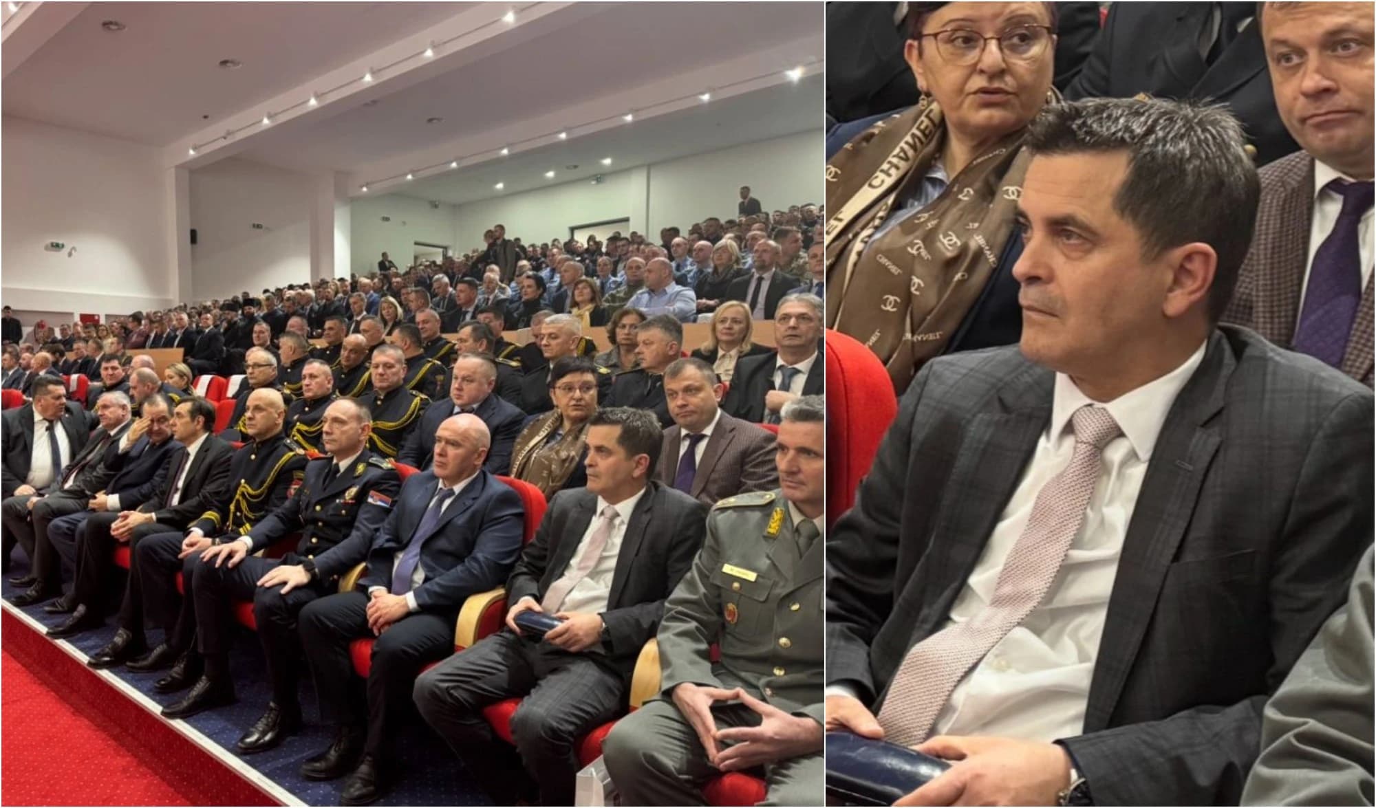 Goran Pisić na obilježavanju Dana policije RS-a u istom redu sa bjeguncima