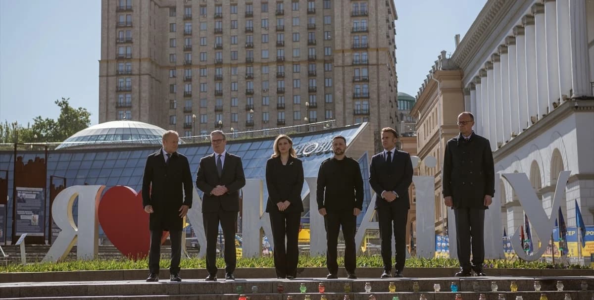 Evropski lideri u Kijevu