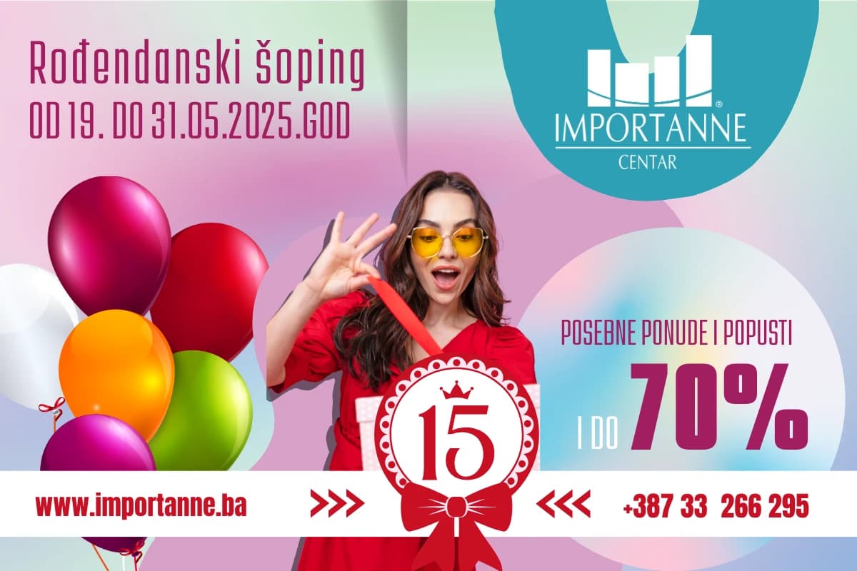 Importanne centar - rođendanski šoping