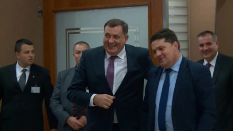 Milorad Dodik i Nenad Stevandić, lideri SNSD-a i US-a