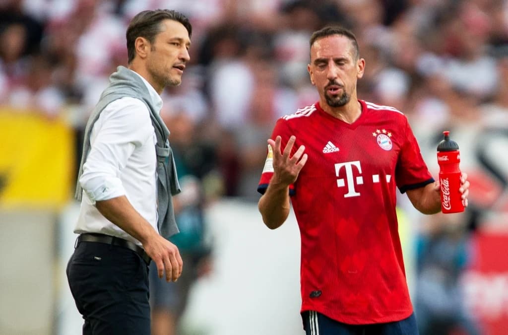 Niko Kovač i Franck Ribery