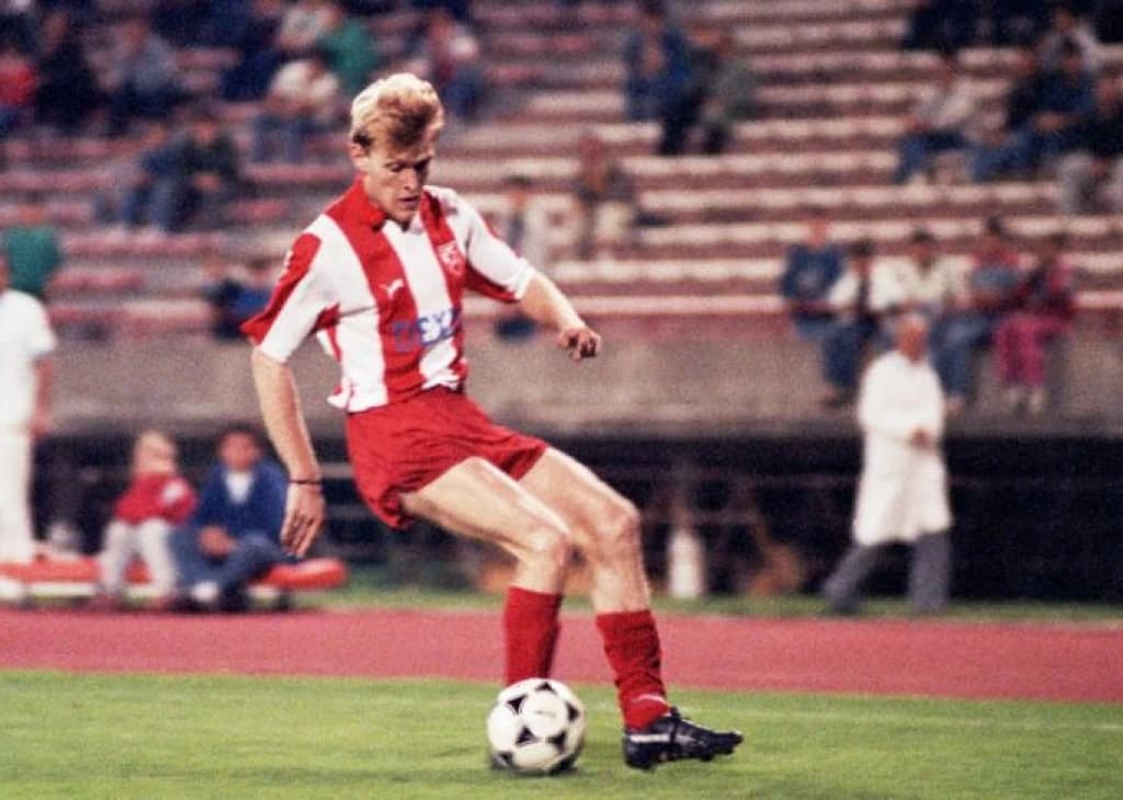 Robert Prosinečki u dresu Crvene zvezde