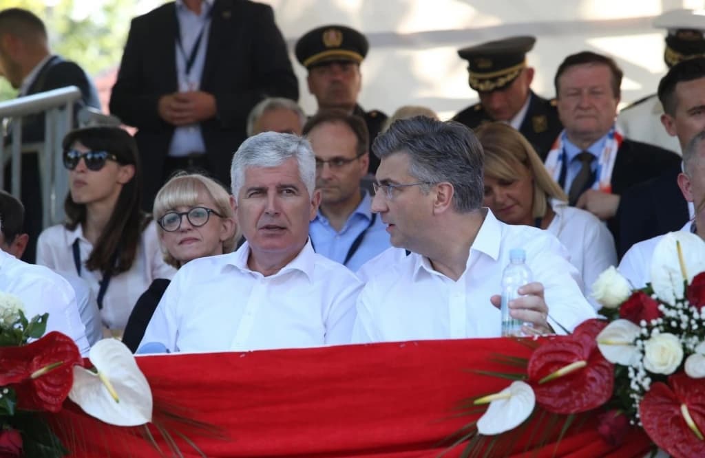 Dragan Čović i Andrej Plenković