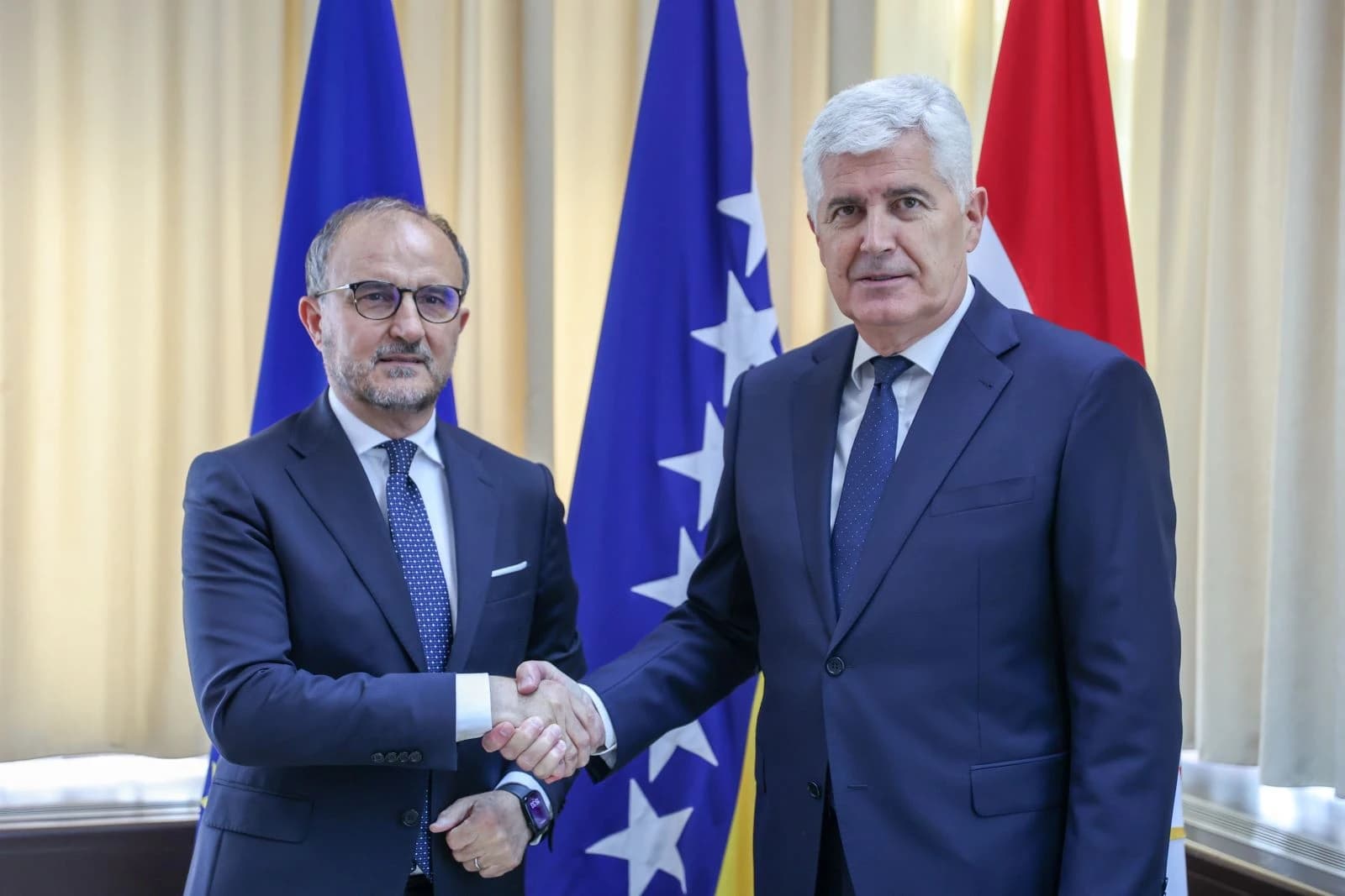 Luigi Soreca i Dragan Čović