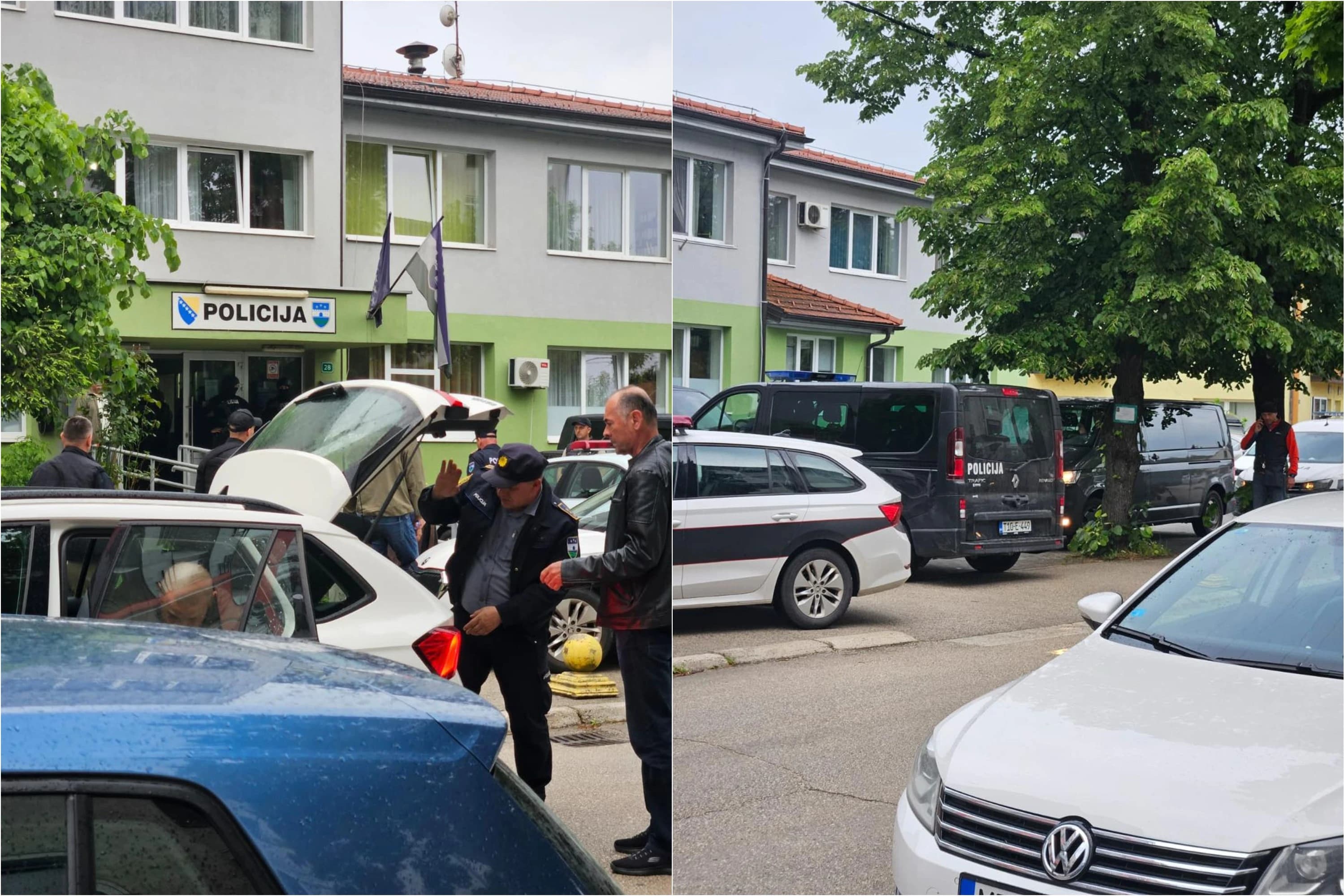 U toku pretresi i policijskih prostorija