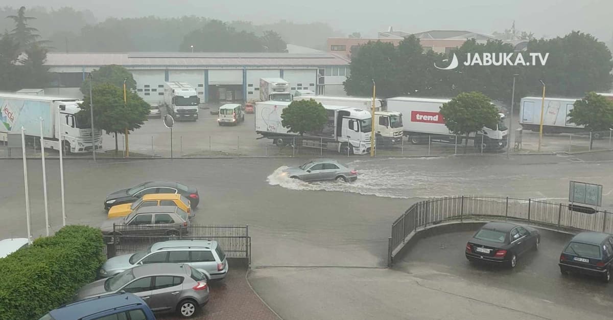 Nevrijeme u Širokom Brijegu
