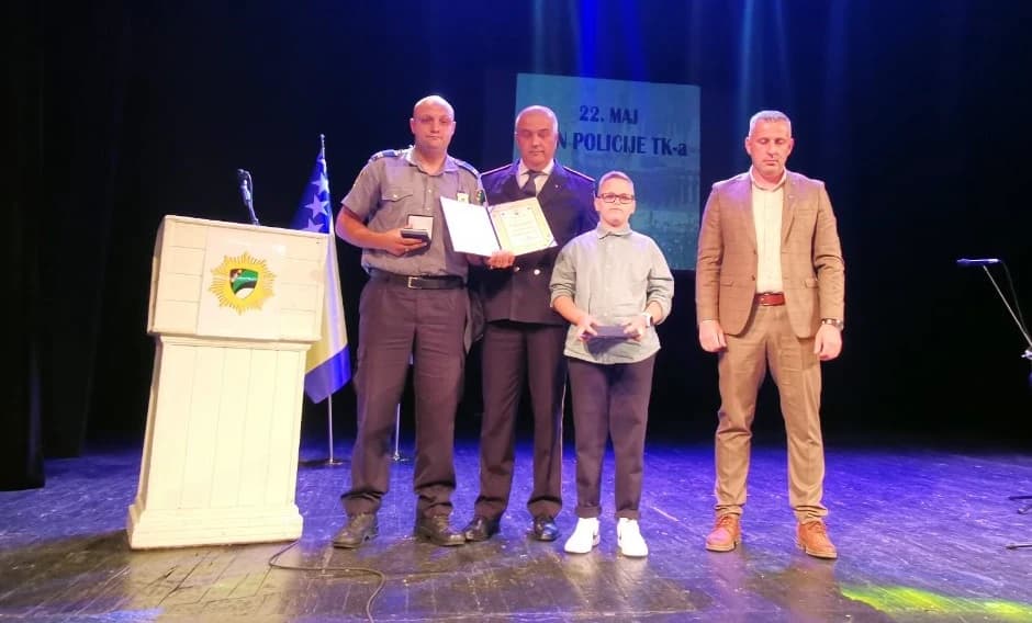 MUP TK: Dodjela medalja za hrabrost