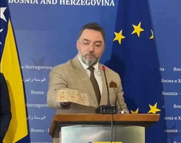 Staša Košarac na press konferenciji