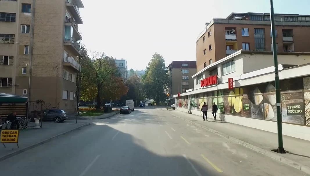 Grbavička ulica u Sarajevu