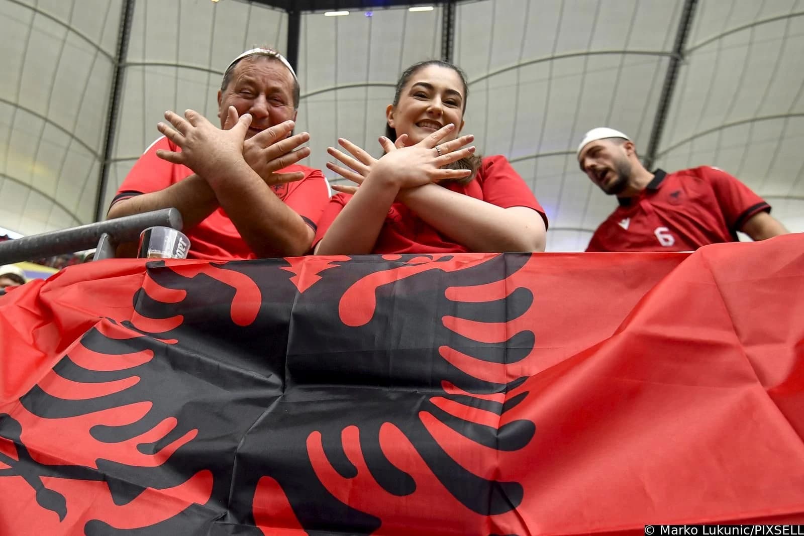 Navijači Albanije na EURO-u 2024