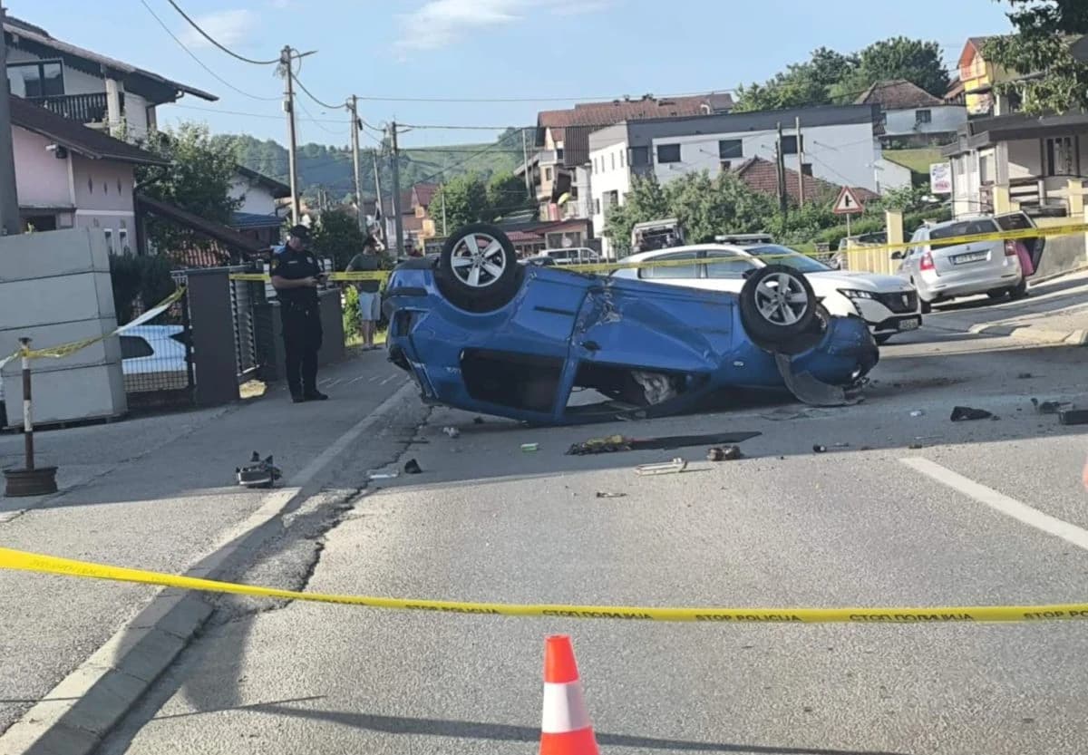 S mjesta nesreće u naselju Drmaljevo